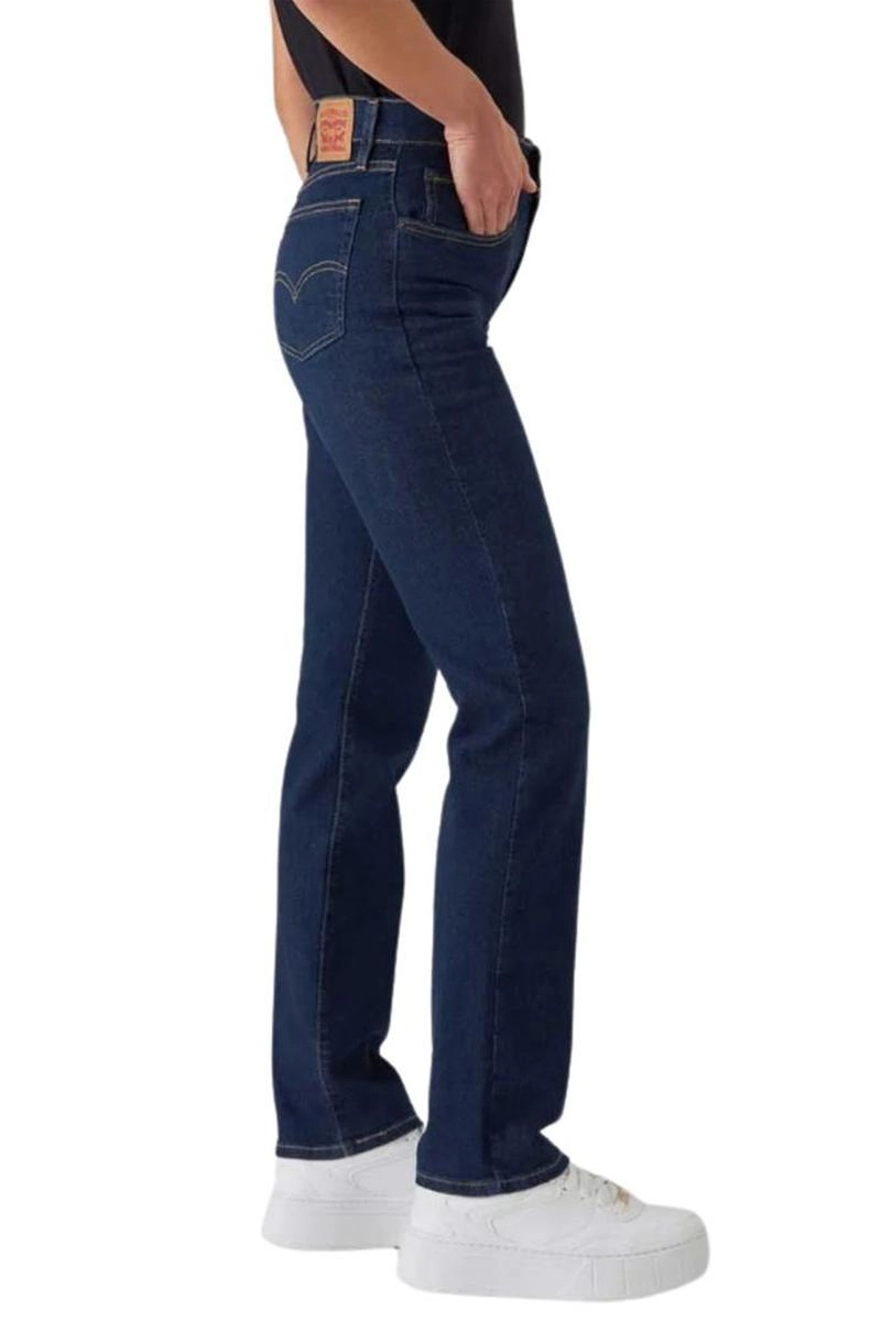 Calça Levis Jeans Boot Cut 725 Feminina Azul