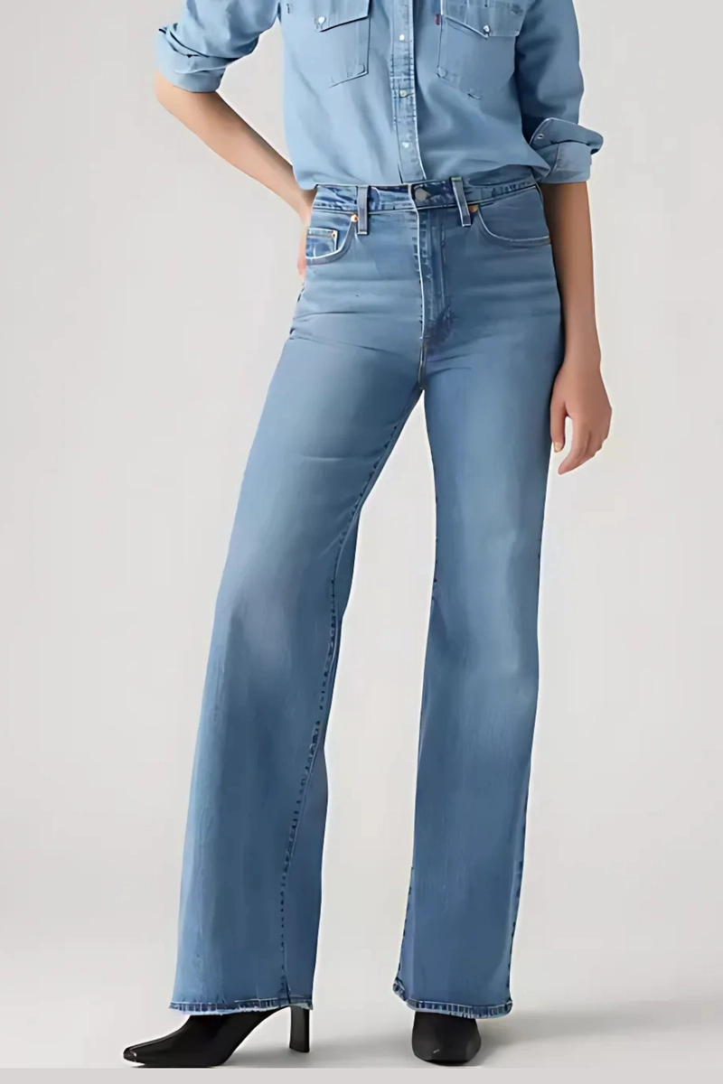 Produto Calça Levis Wide Leg Feminina Jeans 