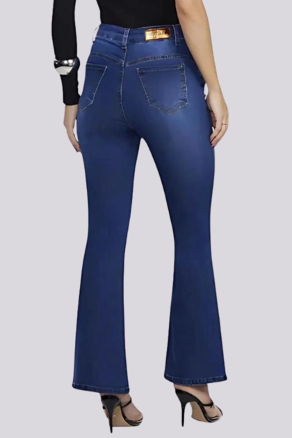 Calça Max Denim Flare Petit Feminina Jeans Produto Calça Max Denim Flare Petit Feminina Jeans