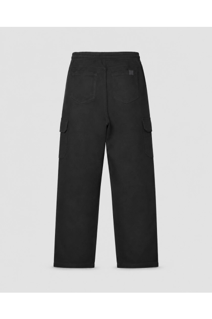 Calça Max Denim Sarja Cargo Masculina Preta Produto Calça Max Denim Sarja Cargo Masculina Preta