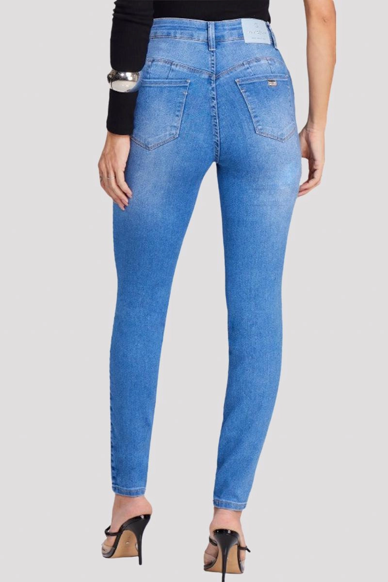 Calça Max Denim Skinny Feminina Jeans