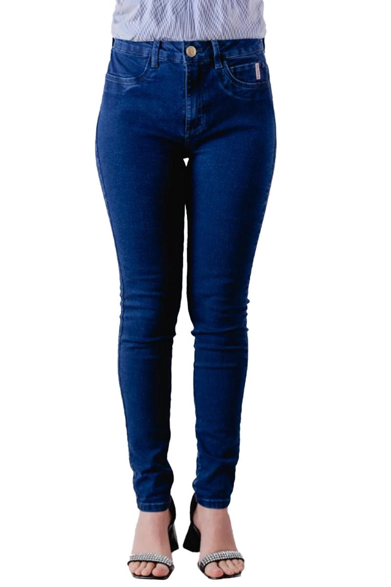 Calça Max Denim Skinny Feminina