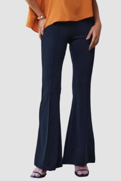 Produto - Calça Mixxon Flare Bengaline Feminina Marinho