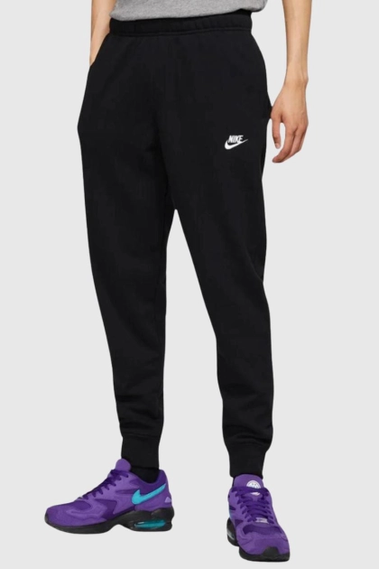 Produto - Calça Nike Moletom Club Knit Masculina Preto