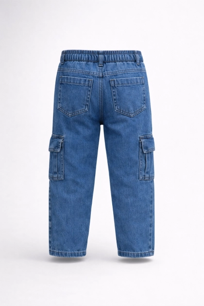 Calça Oznes Cargo Infantil Masculina Jeans Produto Calça Oznes Cargo Infantil Masculina Jeans