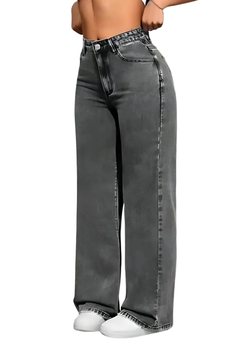 Produto - Calça Oznes Jeans Juvenil Feminina Preta