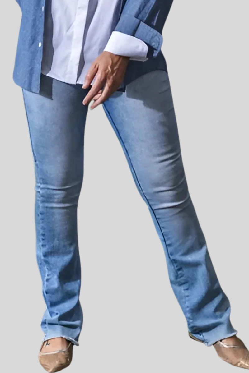 Produto - Calça Pitt Bootcut Feminina Jeans
