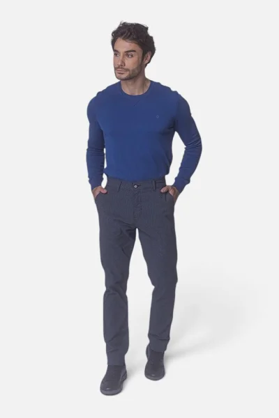 Produto Calça Sarja Masculina Ogochi Slim Sport Chumbo