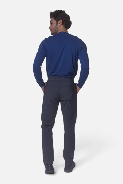 Produto Calça Sarja Masculina Ogochi Slim Sport Chumbo