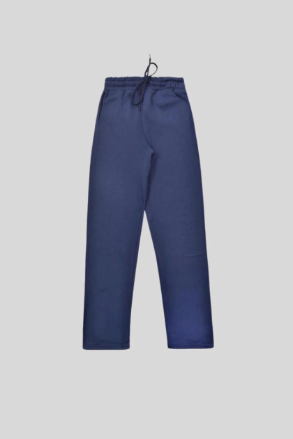 Produto - Calça SBA Moletom Corte Reto Masculina Azul Marinho