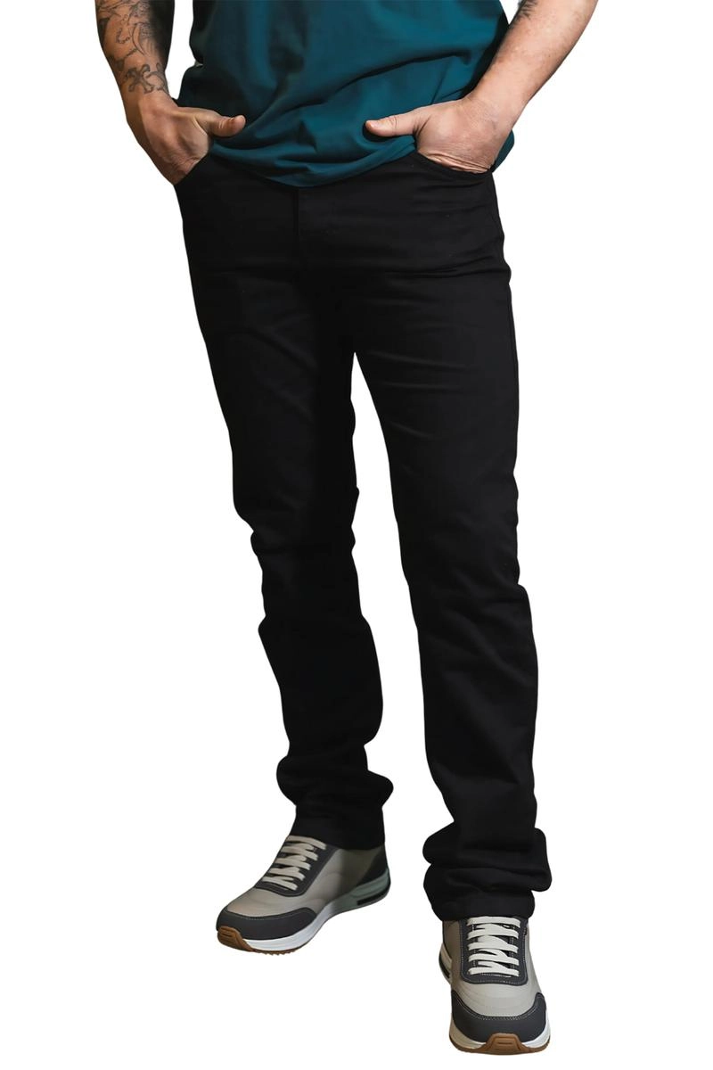 Produto - Calça Vilejack Sarja Bred Masculina Preta