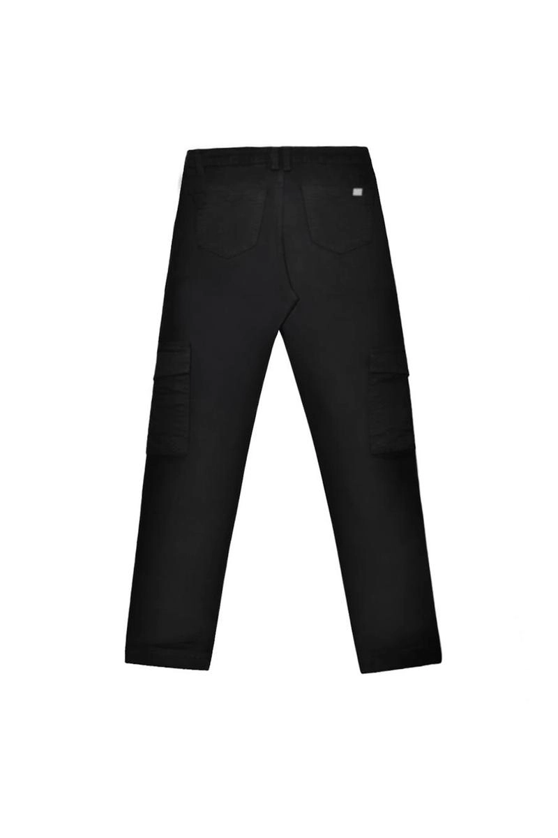 Calça Voox Cargo Sarja Feminina Preta