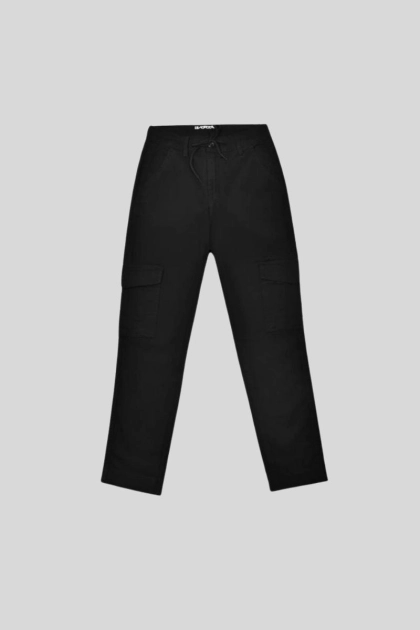 Produto - Calça Voox Cargo Sarja Feminina Preta