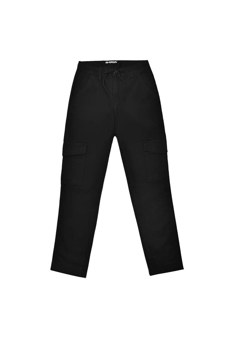 Calça Voox Cargo Sarja Feminina Preta