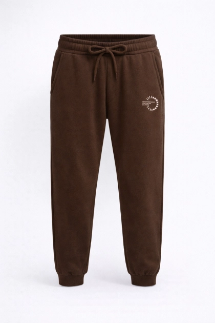 Produto - Calça Yellow Moletom Juvenil Masculina Marrom