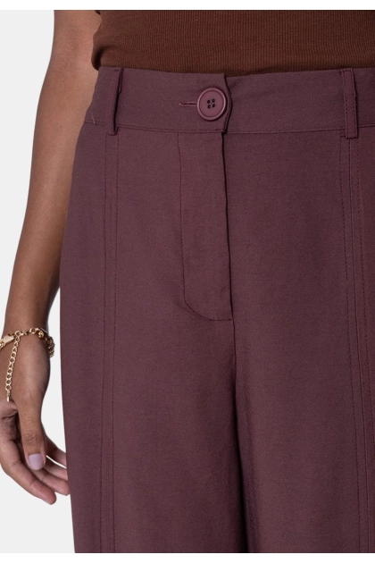 Produto Calça Gabip Alfaiataria Feminina Marrom