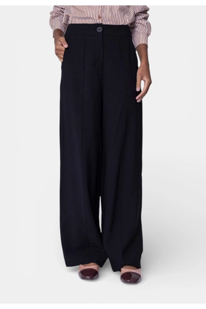 Calça Gabip Pantalona Alfaiataria Feminina Preta Produto Calça Gabip Pantalona Alfaiataria Feminina Preta