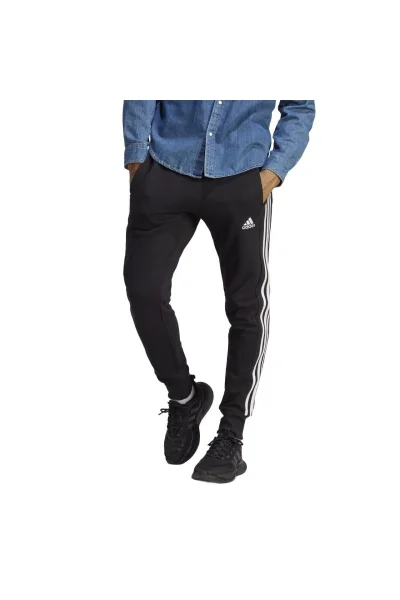 Calça Adidas De Moletom Essentials Masculina Preta Produto Calça Adidas De Moletom Essentials Masculina Preta