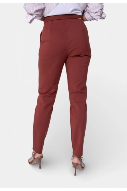 Calça Gabip Alfaiataria Feminina Marrom Produto Calça Gabip Alfaiataria Feminina Marrom