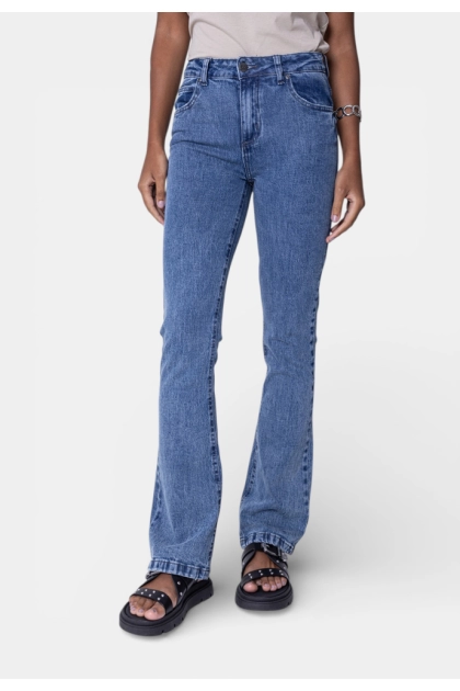 Calça Lee BootCut Hoxie Feminina Jeans Produto Calça Lee BootCut Hoxie Feminina Jeans