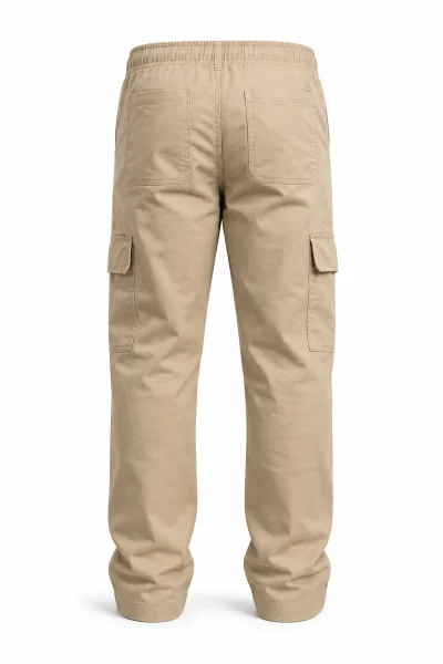 Calça Oznes Sarja Juvenil Masculino Areia Produto Calça Oznes Sarja Juvenil Masculino Areia