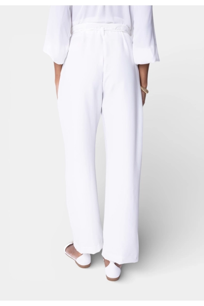 Calça Rovitex Alfaiataria Feminina Off White Produto Calça Rovitex Alfaiataria Feminina Off White