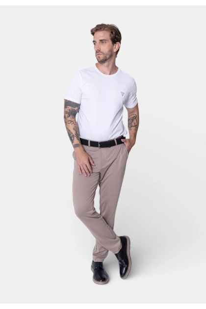Produto - Calça Soul Alfaiataria Masculina Caqui