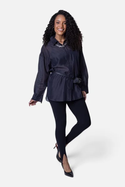 Camisa Feminina Lisa Manga Longa Gabip Produto Camisa Feminina Lisa Manga Longa Gabip