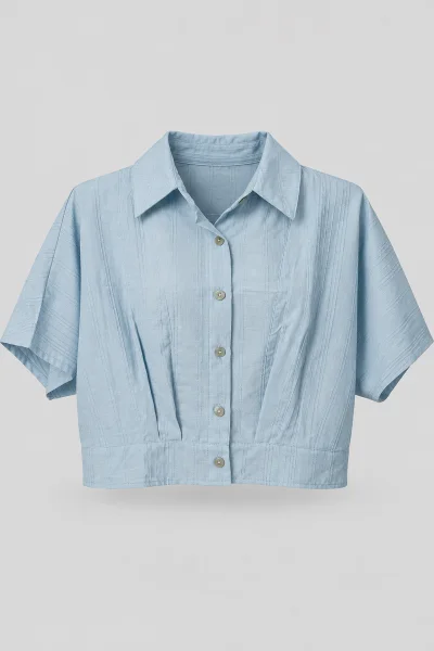 Camisa Feminina Manga Curta Cropped Gabip Produto Camisa Feminina Manga Curta Cropped Gabip