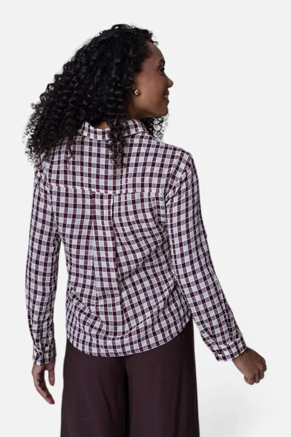 Camisa Feminina Manga Longa Xadrez Gabip Produto Camisa Feminina Manga Longa Xadrez Gabip
