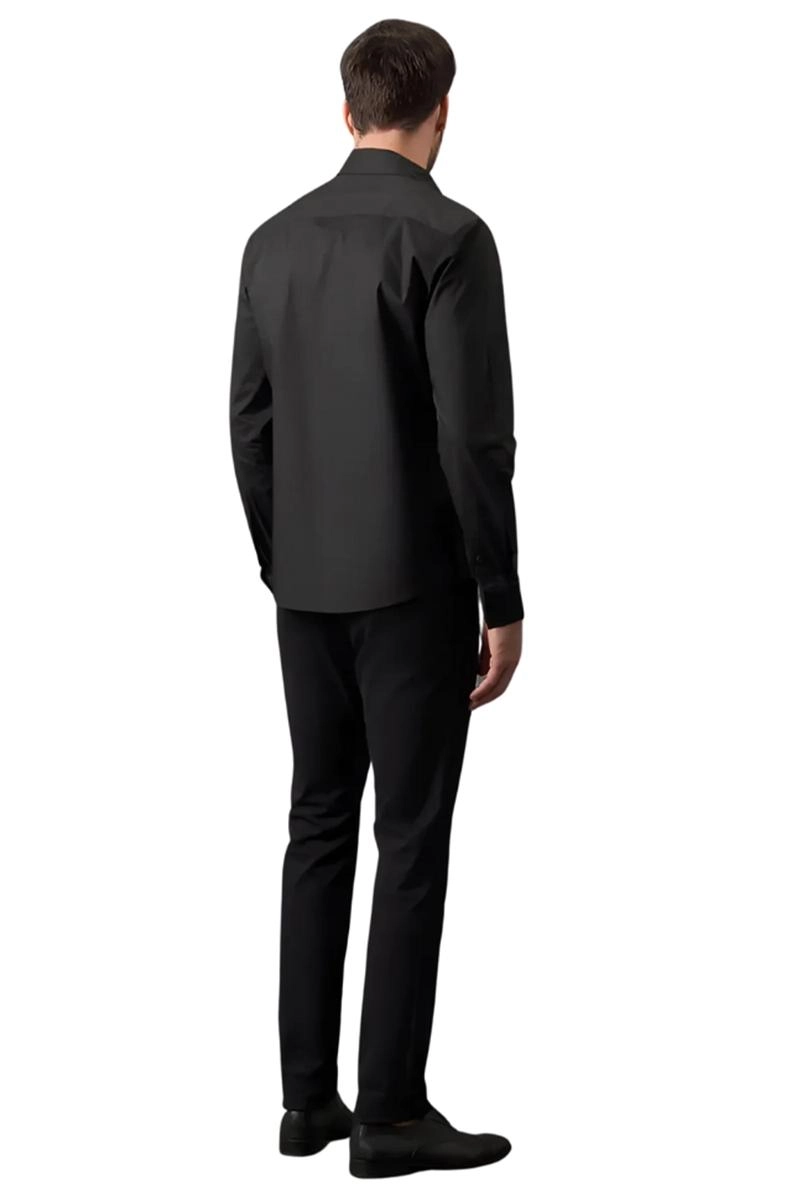 Camisa Manga Longa Calvin Klein Masculina Preta