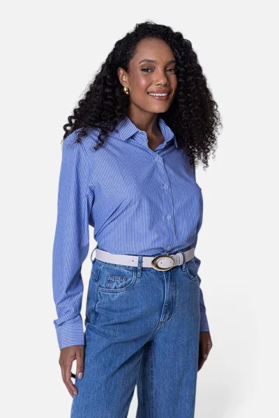 Produto Camisa Maxi Feminina Pitt Jeans