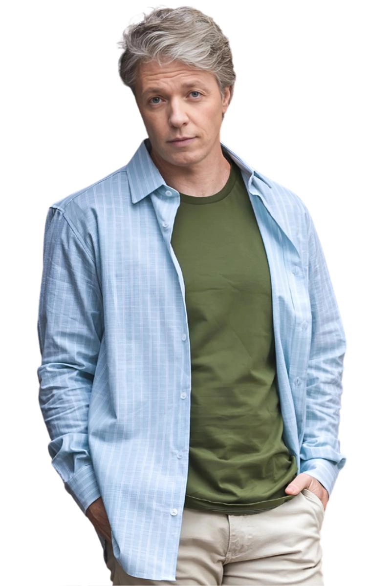 Camisa Pitt Manga Longa Social Masculina Unica