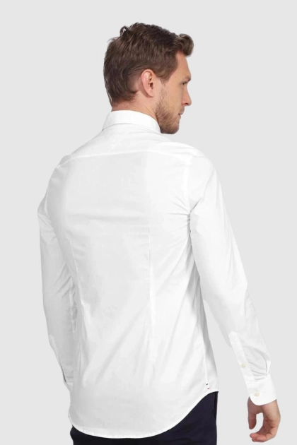 Camisa Tommy Hilfiger Manga Longa Masculina Branco Produto Camisa Tommy Hilfiger Manga Longa Masculina Branco