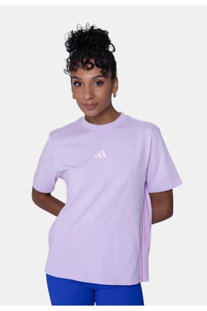 Produto - Camiseta Adidas 3 Stripes Feminina Lilás