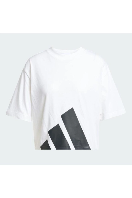Camiseta Adidas Cropped Big Logo Feminina Branca Produto Camiseta Adidas Cropped Big Logo Feminina Branca