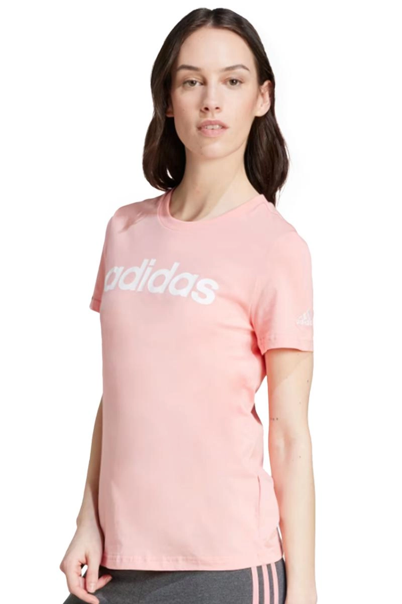 Camiseta Adidas Essentials Slim Logo Feminina