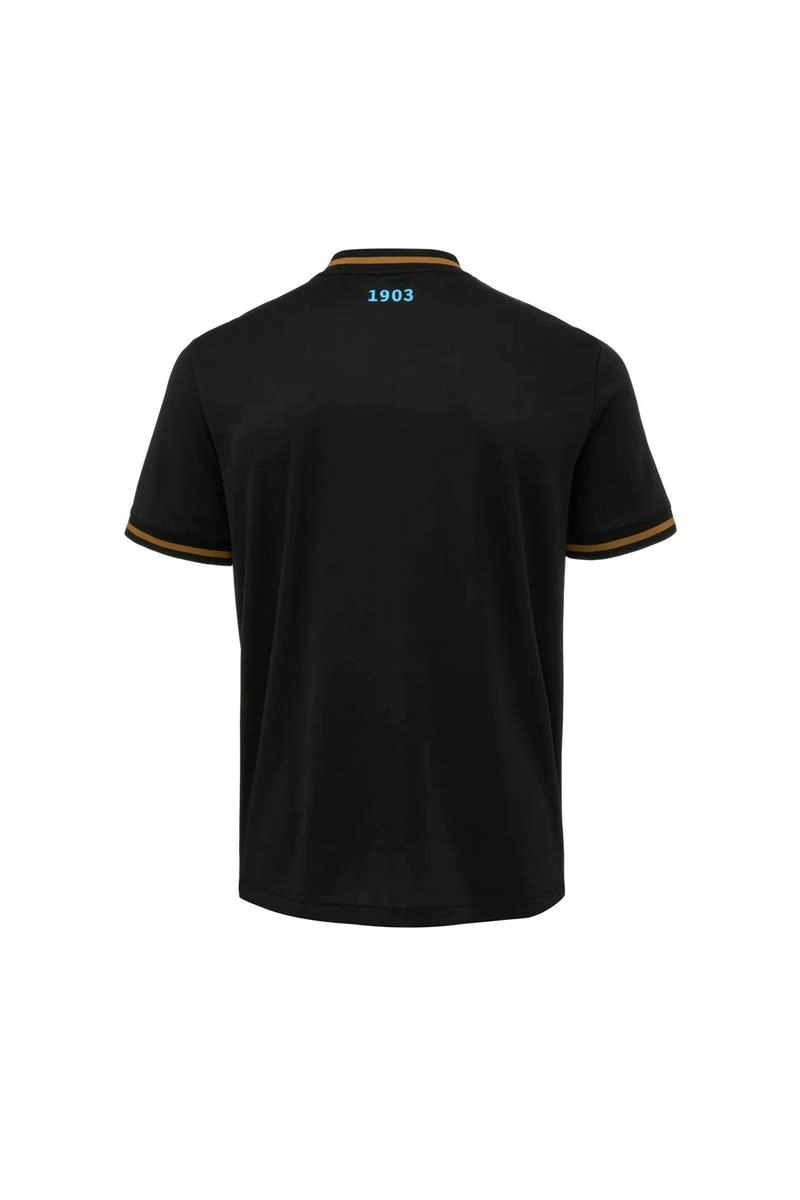 Camiseta Betel Grêmio Manga Curta Degradê Preta 