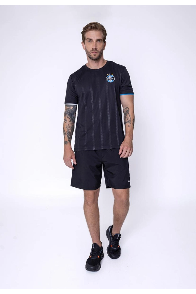 Camiseta Betel Grêmio Manga Curta Preta Produto Camiseta Betel Grêmio Manga Curta Preta