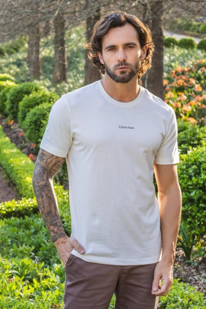 Produto - Camiseta Calvin Klein Manga Curta Masculina 