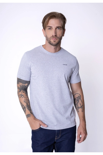 Produto - Camiseta Calvin Klein Manga Custa Masculina 