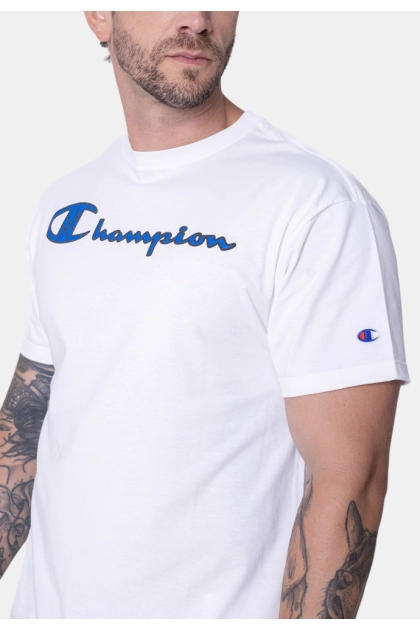 Camiseta Champion Estampada Masculina Branca Produto Camiseta Champion Estampada Masculina Branca