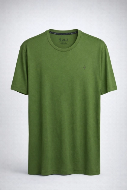 Camiseta DLZ Manga Curta Basic Go Masculina Verde Produto Camiseta DLZ Manga Curta Basic Go Masculina Verde