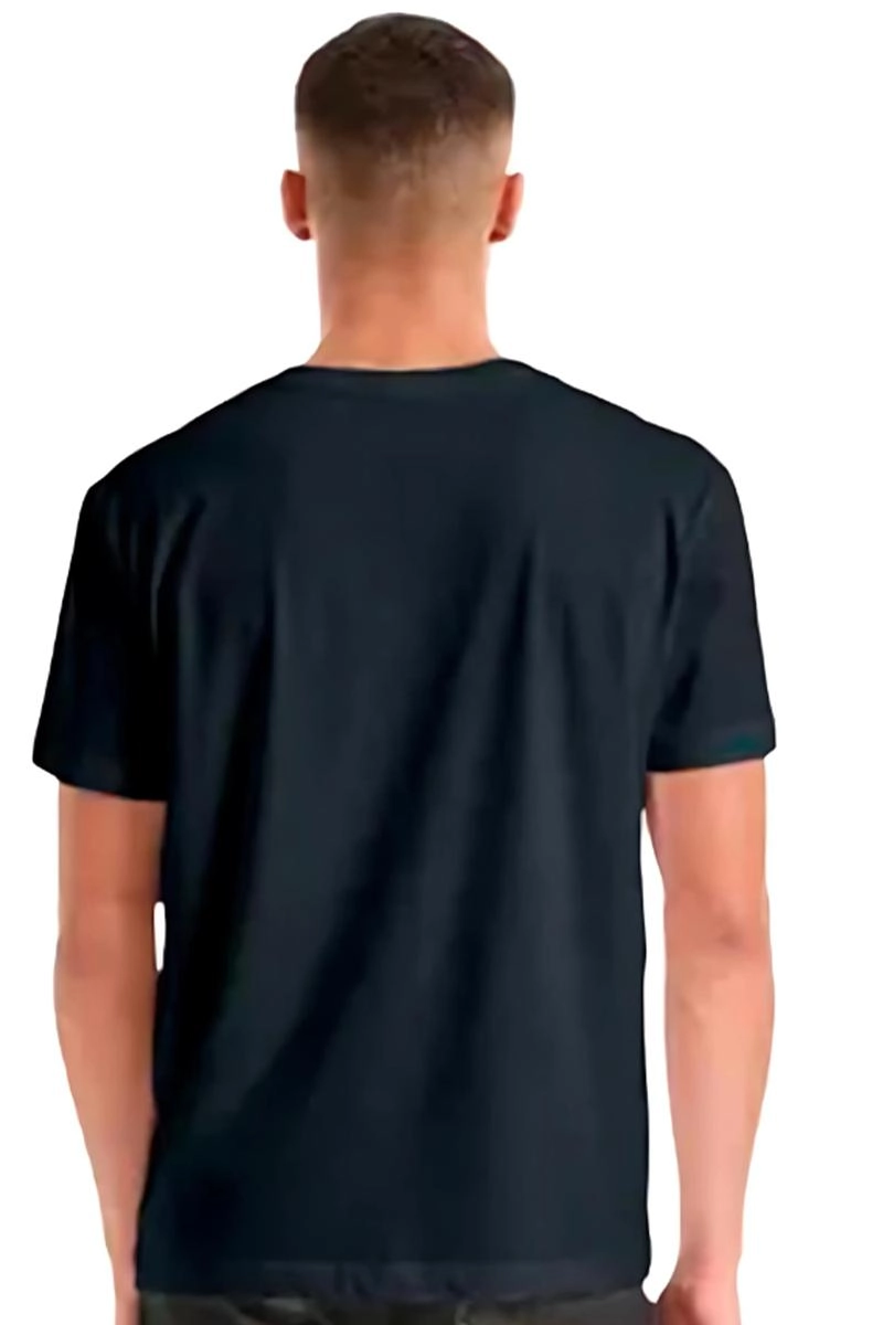 Camiseta Ellus Manga Curta Masculina Preta