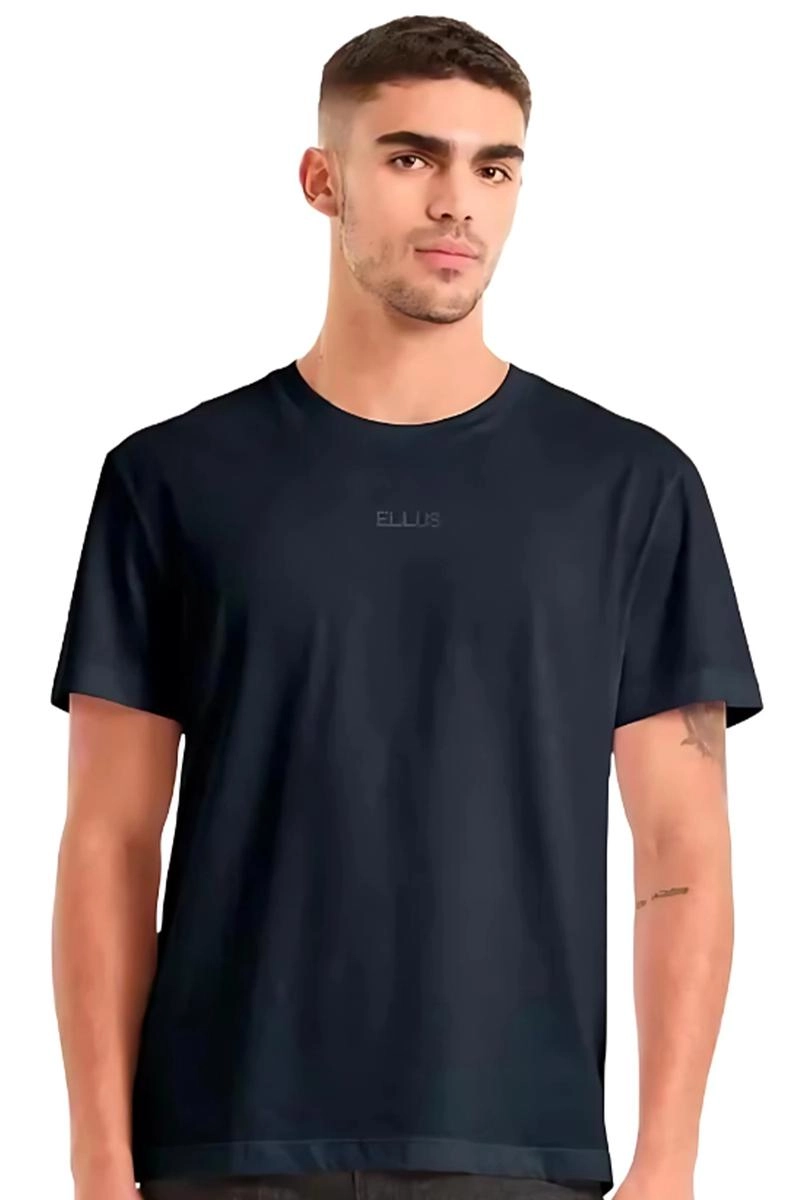 Camiseta Ellus Manga Curta Masculina Preta