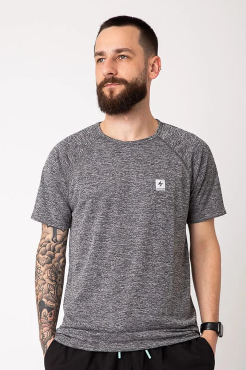 Produto - Camiseta Endorfina Dry Fit Masculina Olive Mescla 
