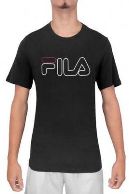 Produto - Camiseta Fila Letter Outline Masculina