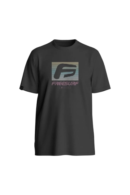 Camiseta FreeSurf Manga Curta Estampado Preto Produto Camiseta FreeSurf Manga Curta Estampado Preto