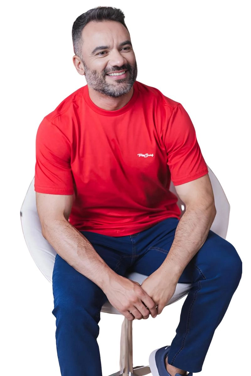 Produto - Camiseta Freesurf Masculina Vermelha