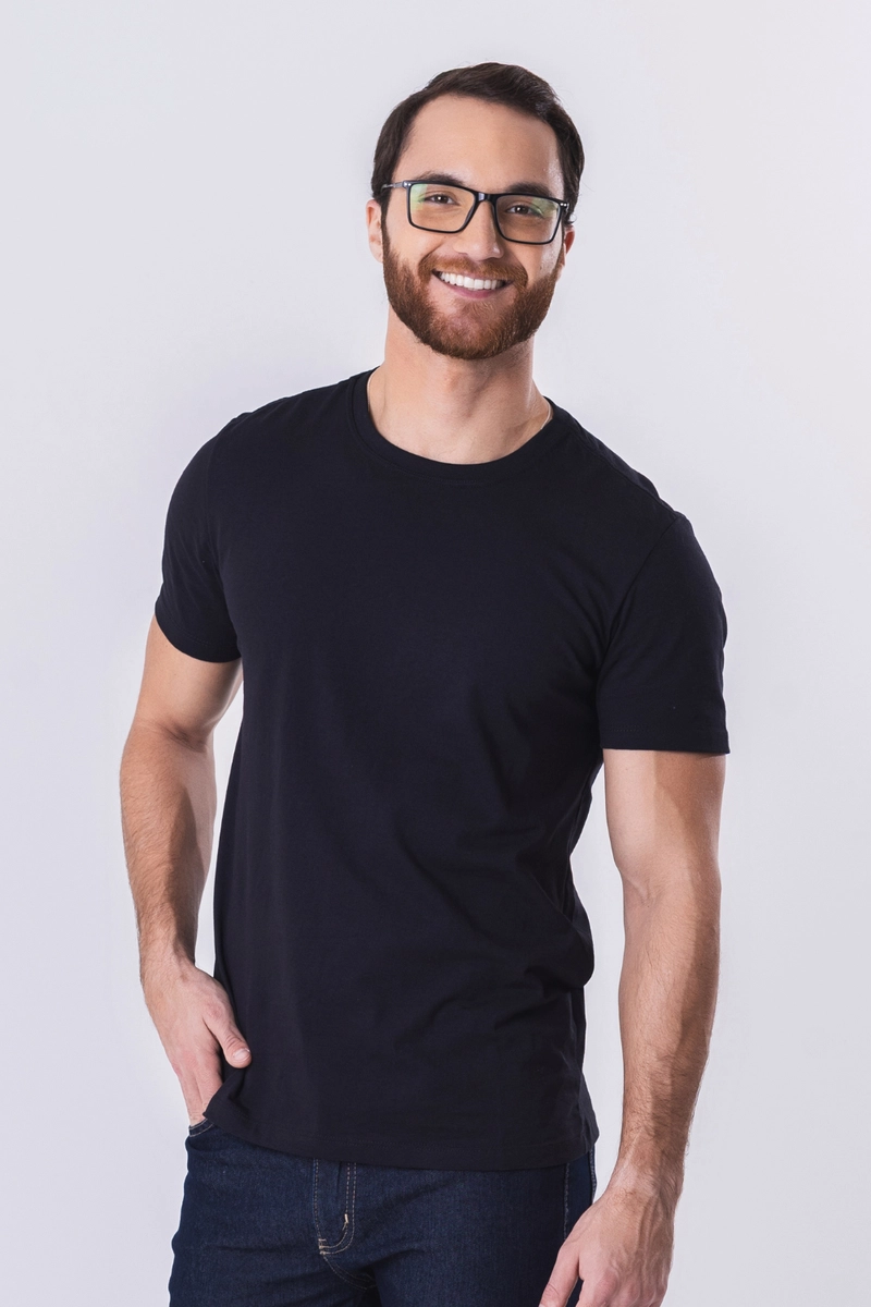 Produto - Camiseta Kohmar Básica Go Masculina Preta 